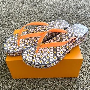 Tory Burch Wedge Flip Flops Thongs